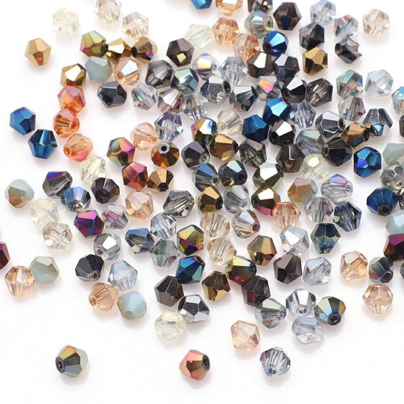 Loose Swarovski Austrian Czech Glass Crystals Beads Vintage Jewelry Findings - Picture 3 of 5